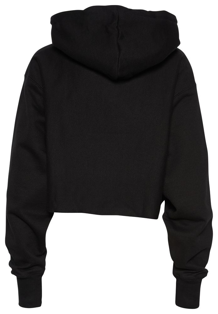 Champion grey 2024 crop hoodie