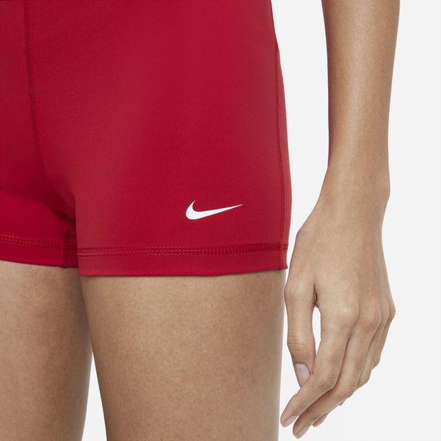 women's red nike shorts