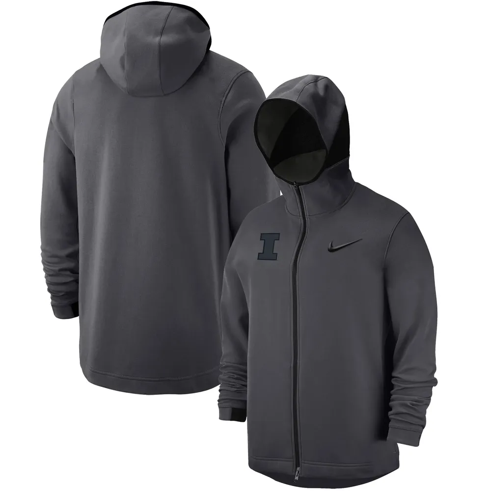 Nike Illinois Tonal Showtime Full-Zip Hoodie - Men's | Dulles Town