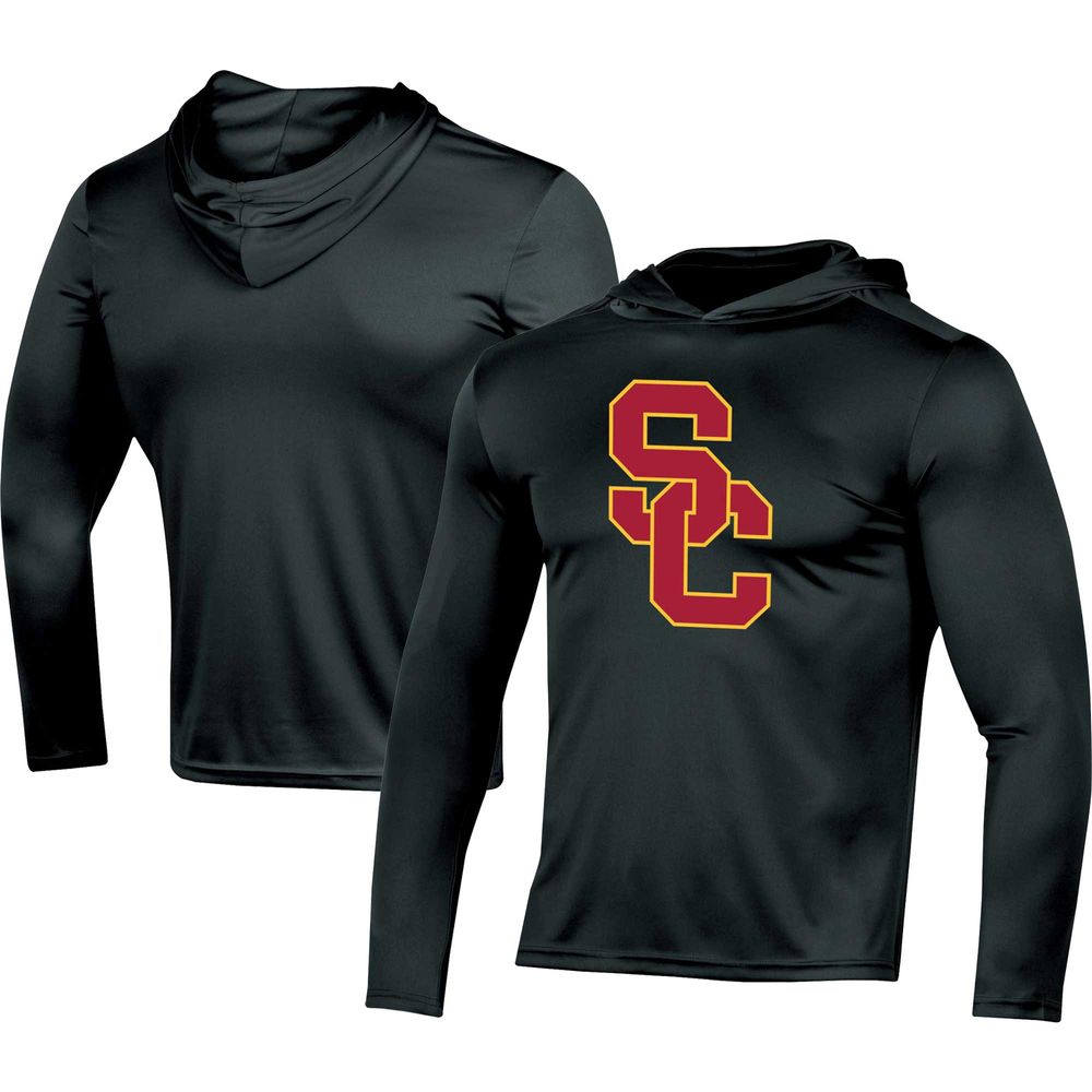 Champion USC Logo Long Sleeve Hoodie T Shirt Men s Mall of