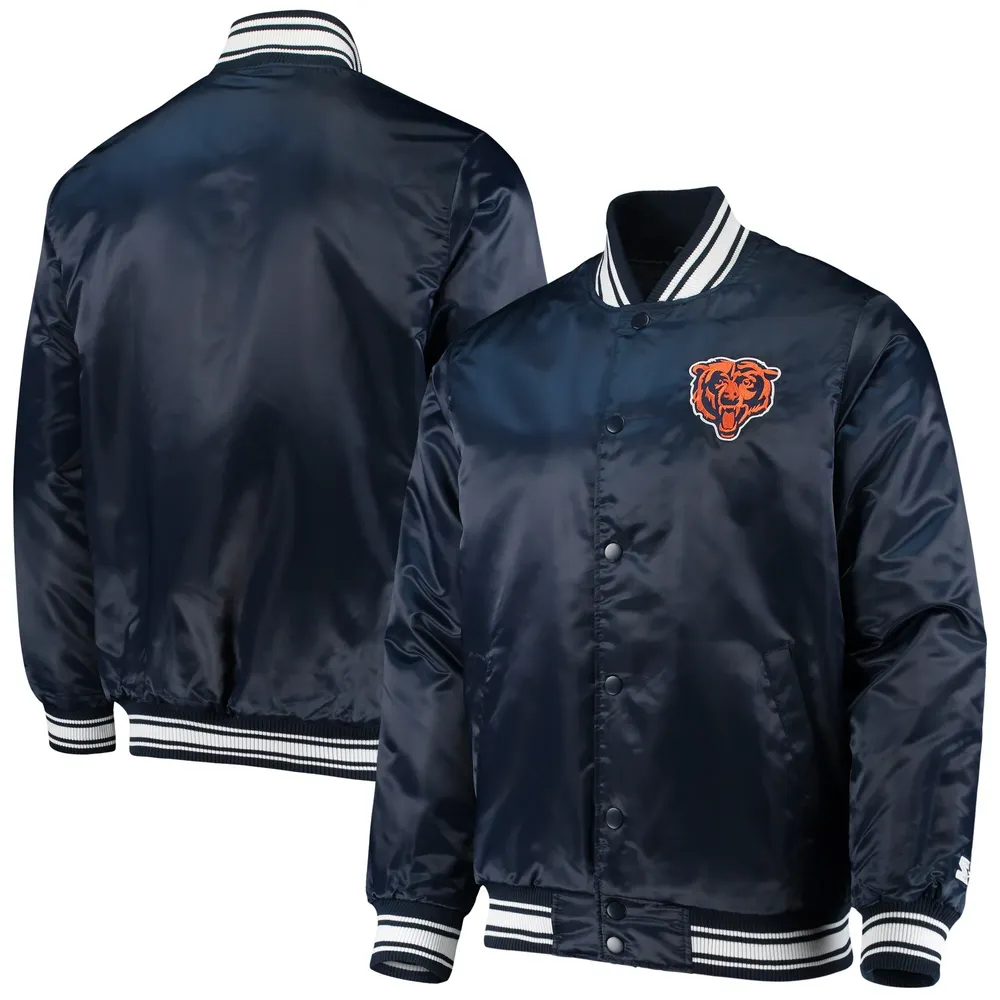 Starter Bears Locker Room Varsity Full-Snap Jacket - Men's | Mall of ...