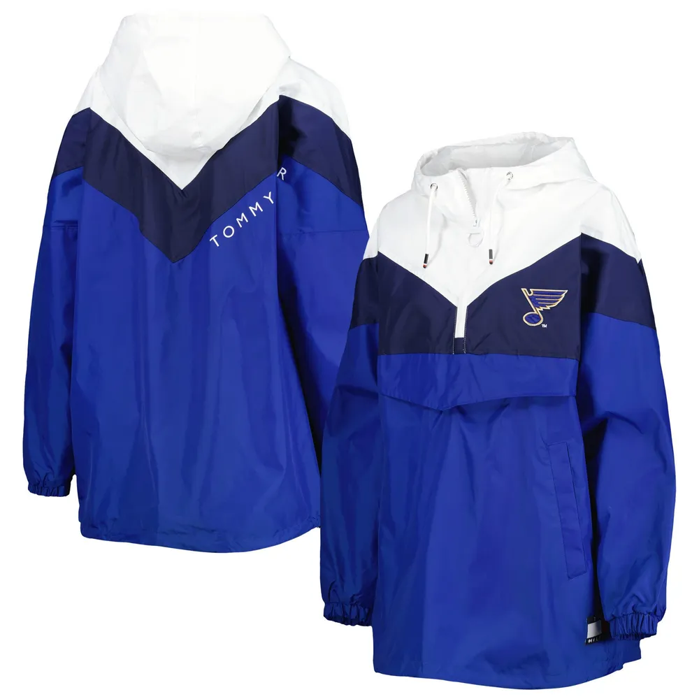 Tommy Hilfiger Blues Staci Half-Zip Windbreaker Jacket - Women's