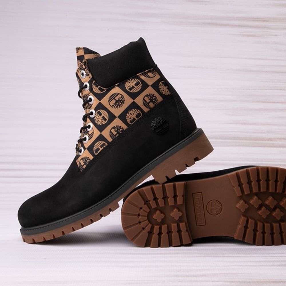 Timberland store patchwork boots