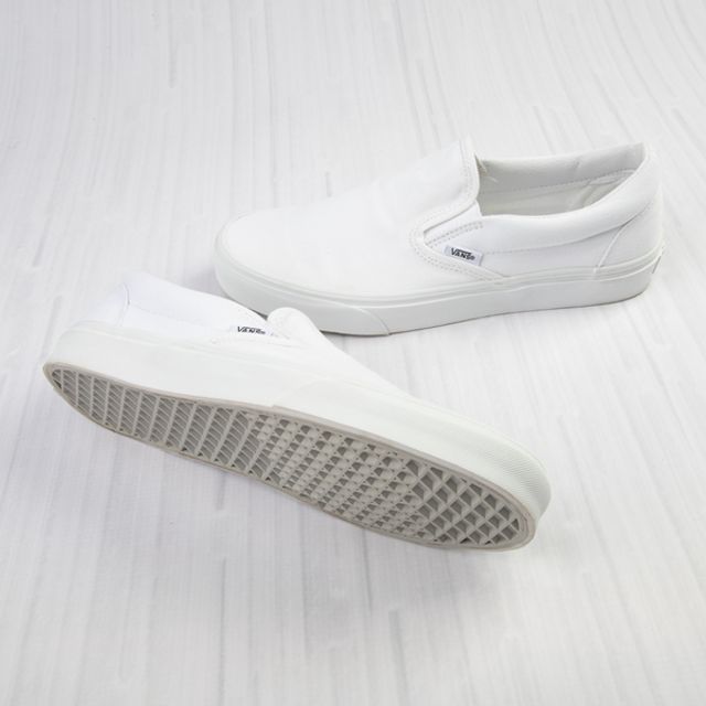 All white slip shop on vans journeys