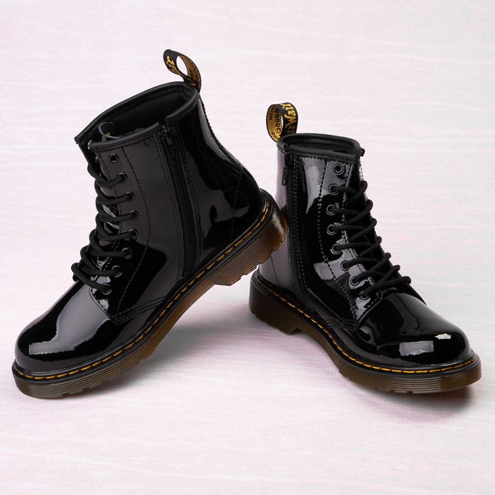 Dr martens black 1460 8 eye clearance patent boots