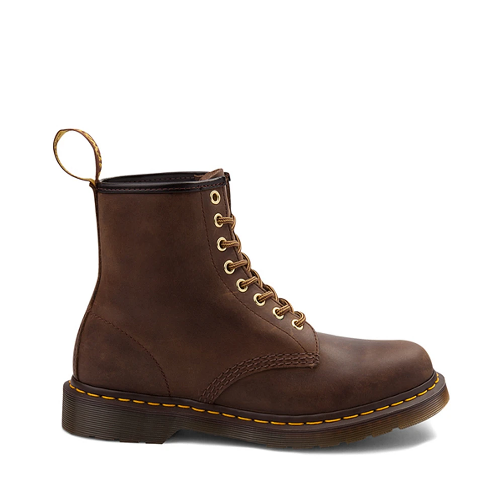 Dr. Martens 1460 8-Eye Aztec Crazy Horse Boot - Brown at