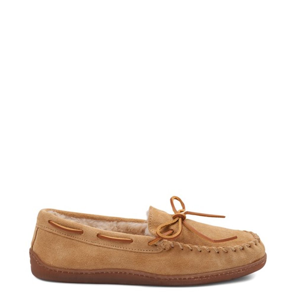 Minnetonka Mens Minnetonka Pile Lined Hardsole Slipper | Mall of America®