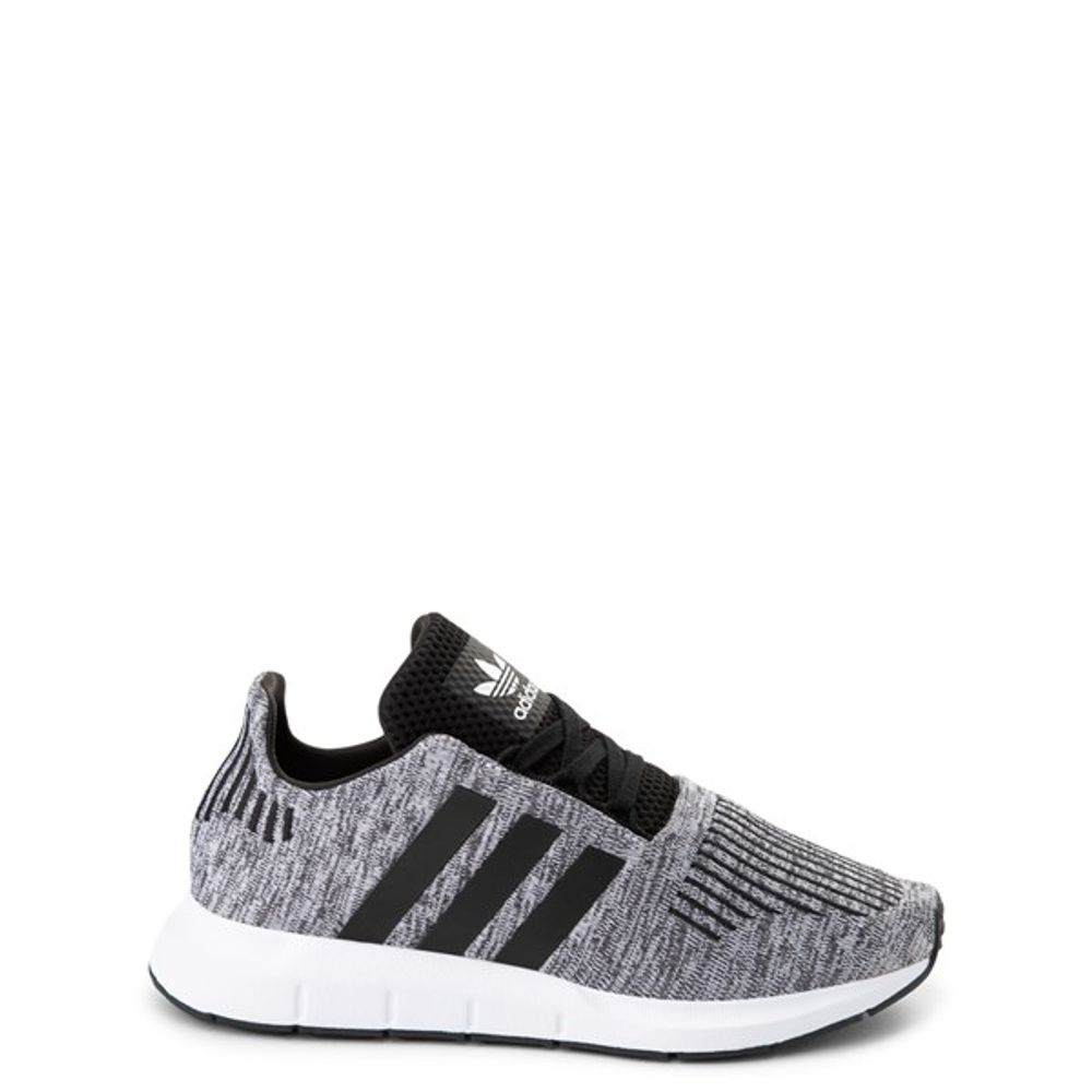 Adidas swift run gray clearance & black mens shoes