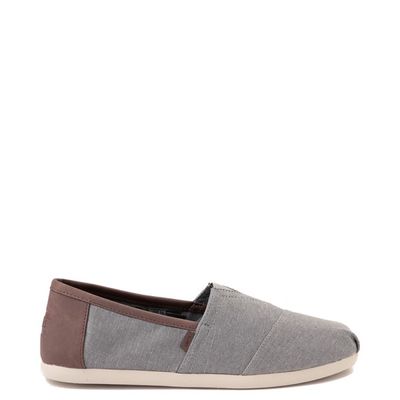 TOMS Mens TOMS Classic Slip On Casual Shoe - Gray | Mall of America®