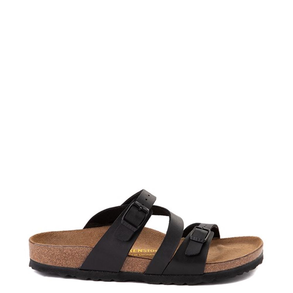 Birkenstock Womens Birkenstock Salina Slide Sandal - Black | Mall of ...