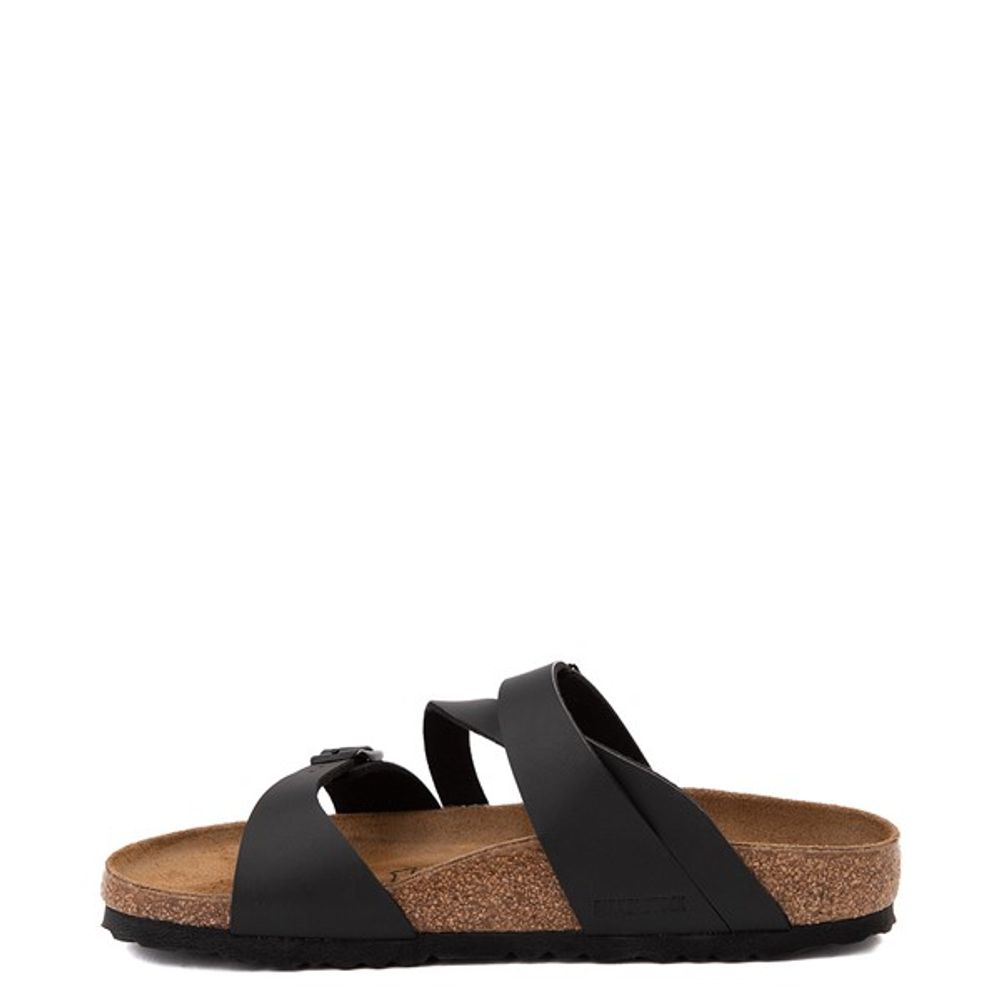 Birkenstock Womens Birkenstock Salina Slide Sandal - Black | Mall of ...