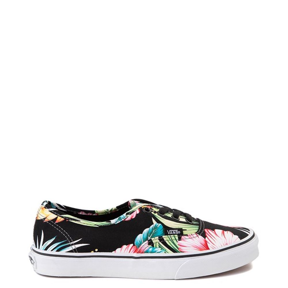 Vans Authentic Hawaiian Floral Skate Shoe - Black | Mall of America®