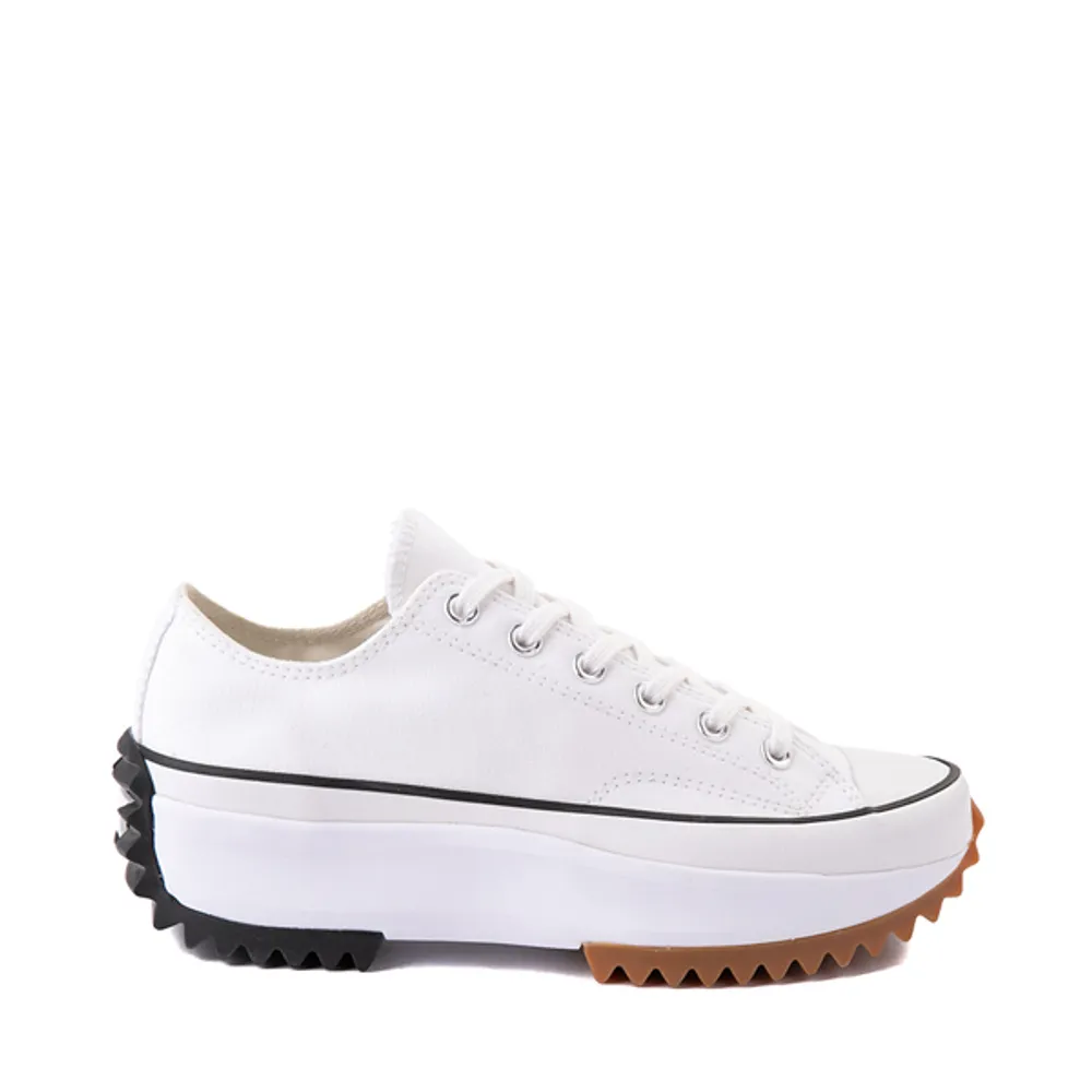 Converse Run Star Hike Lo Platform Sneaker - White / Black Gum | Mall ...