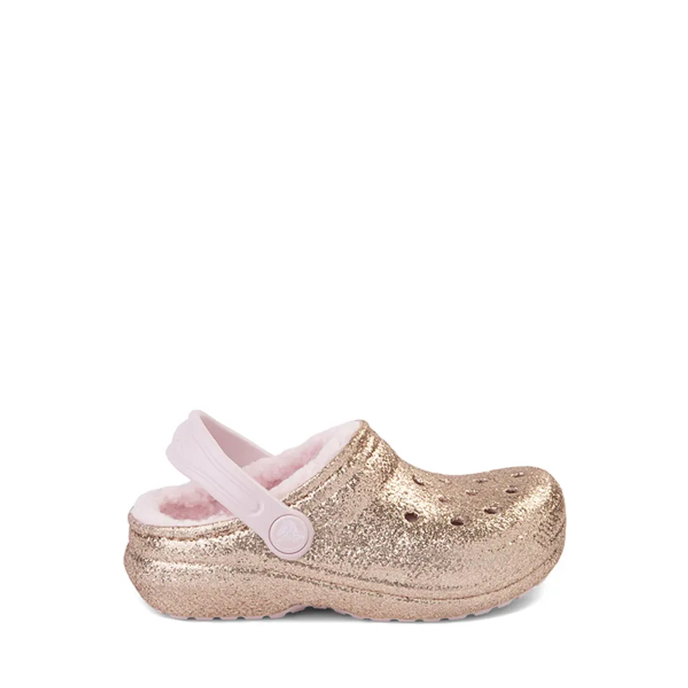 Crocs on sale pink glitter