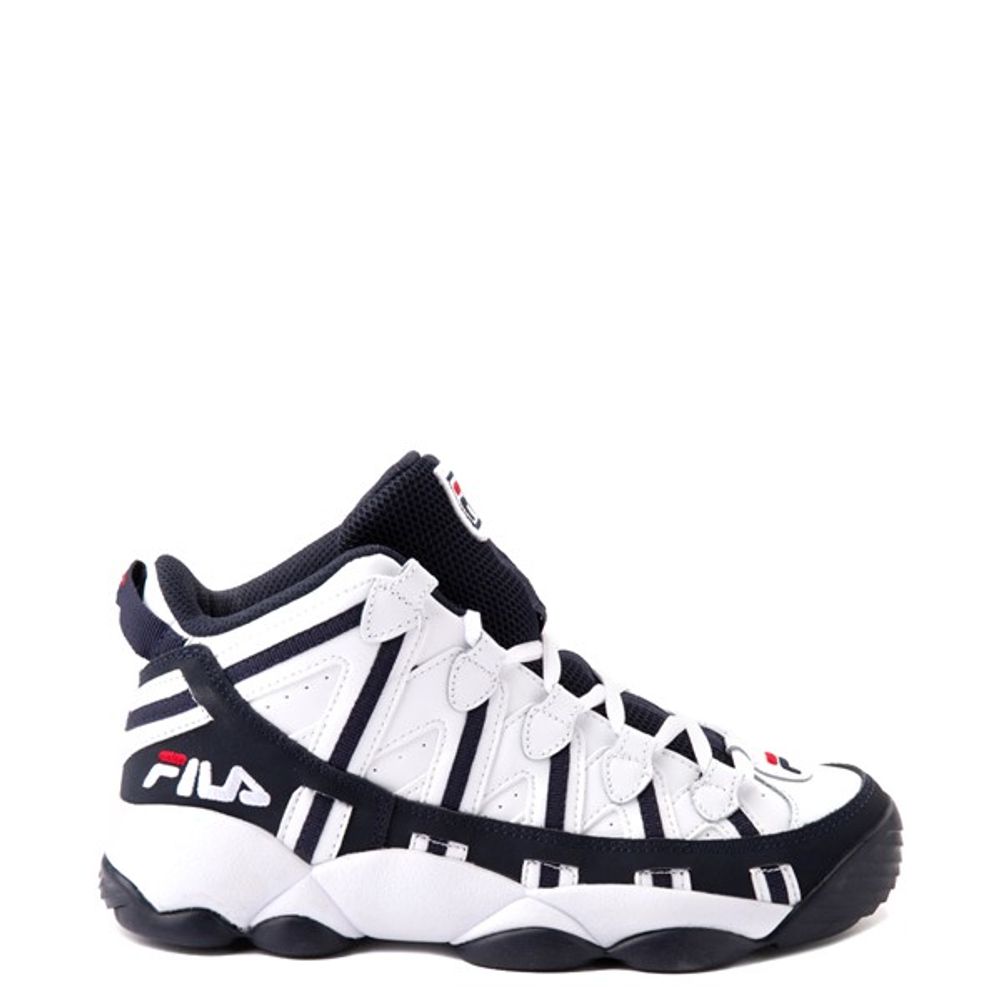 Fila Stackhouse Spaghetti Athletic Shoe Big Kid White Navy Red