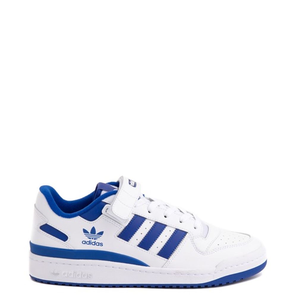 Adidas Mens adidas Forum Low Athletic Shoe White / Collegiate Royal