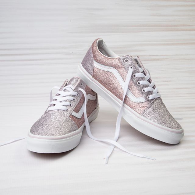 Vans shop glitter rose