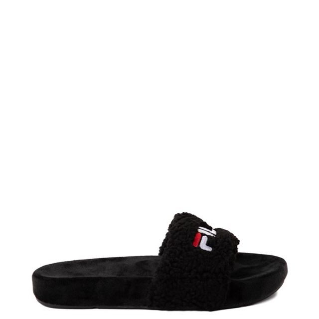 Fila Womens Fila Fuzzy Drifter Slide Sandal CoolSprings Galleria