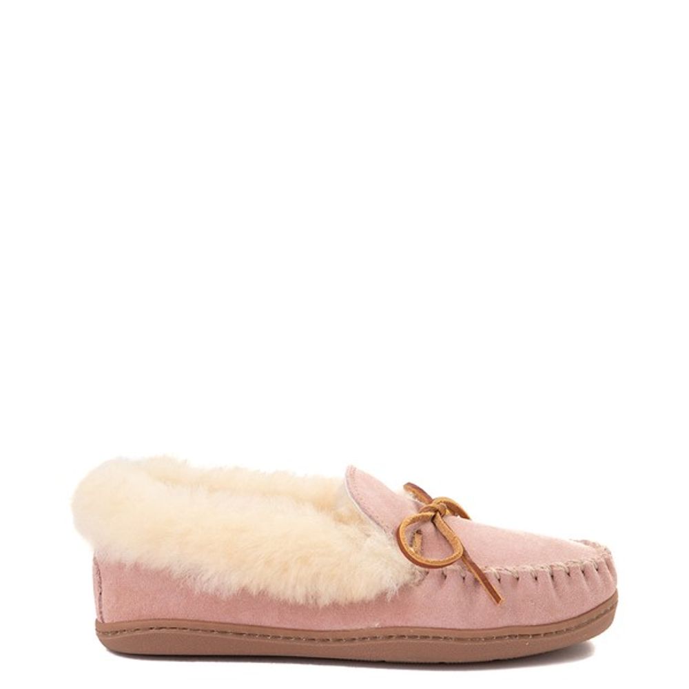 Minnetonka women's alpine sheepskin on sale moccasin