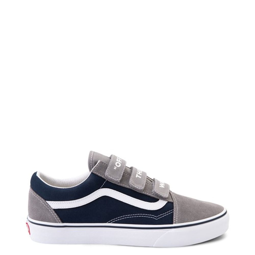 Vans velcro shoes outlet off the wall