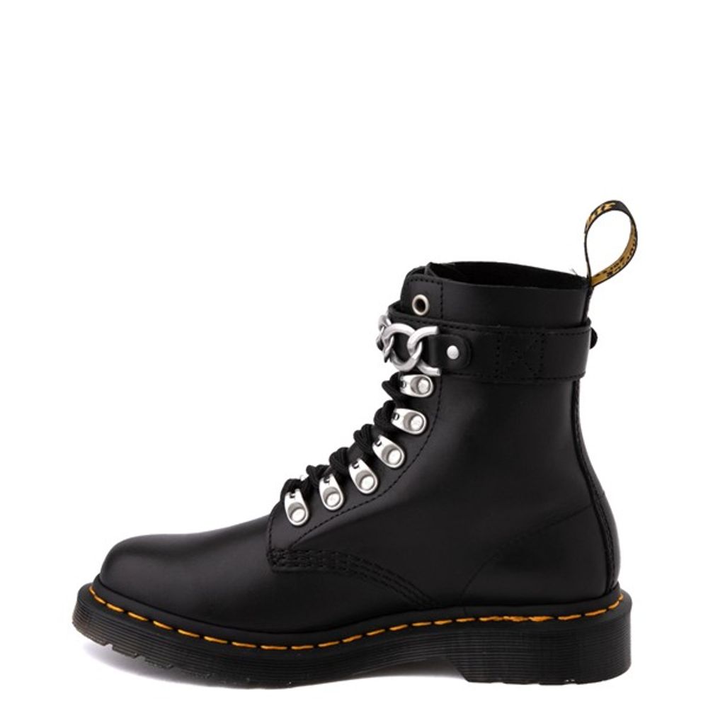 Dr. Martens Womens Dr. Martens 1460 Pascal 8-Eye Buckle Boot - Black ...