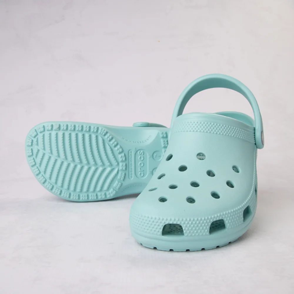 Mint blue sale crocs