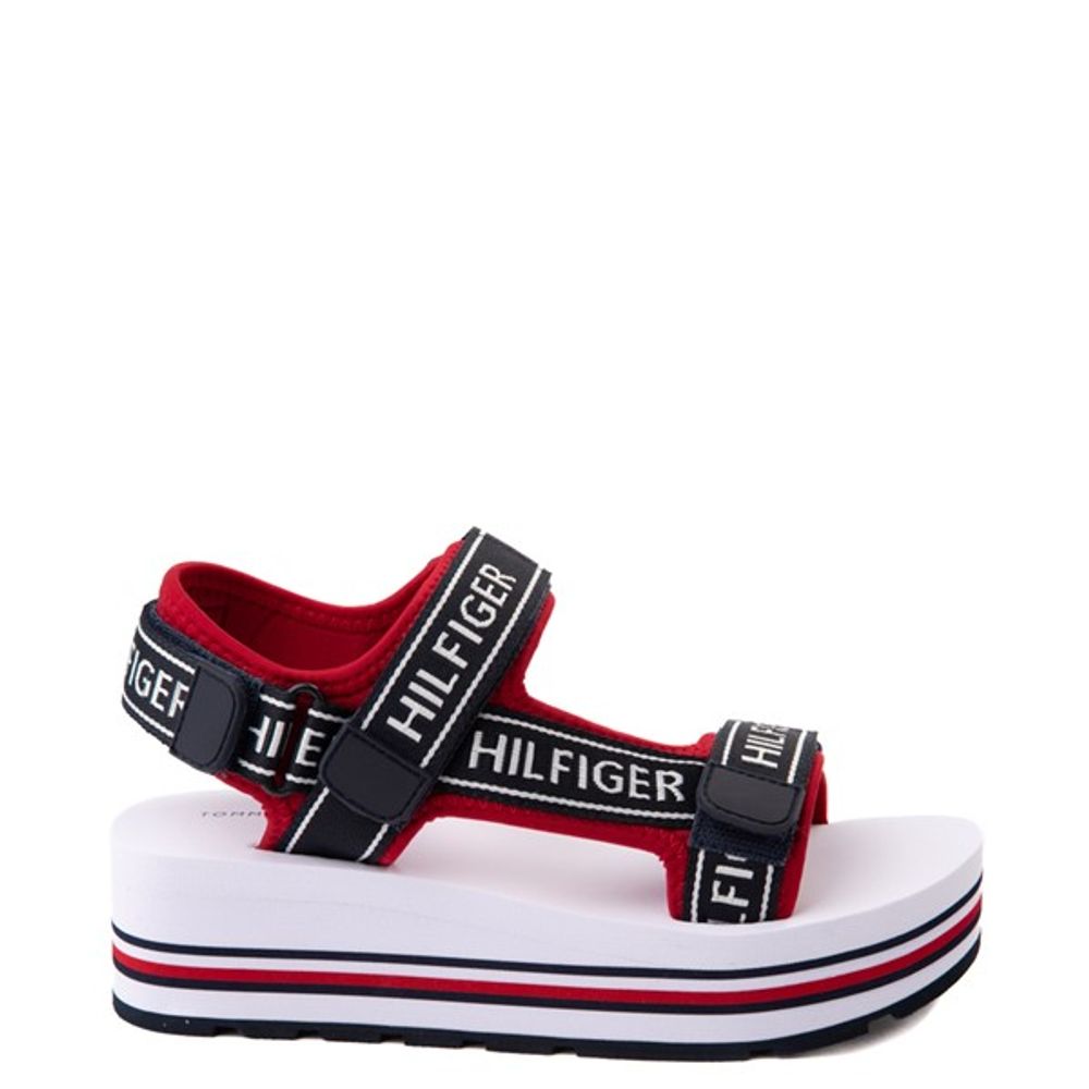 White tommy 2024 hilfiger sandals