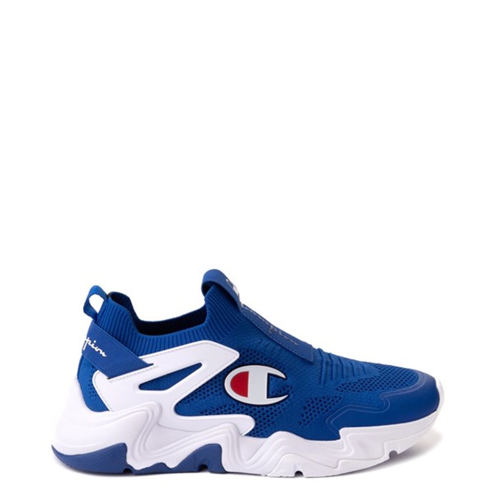 Champion basketball shoes mens hot sale blue