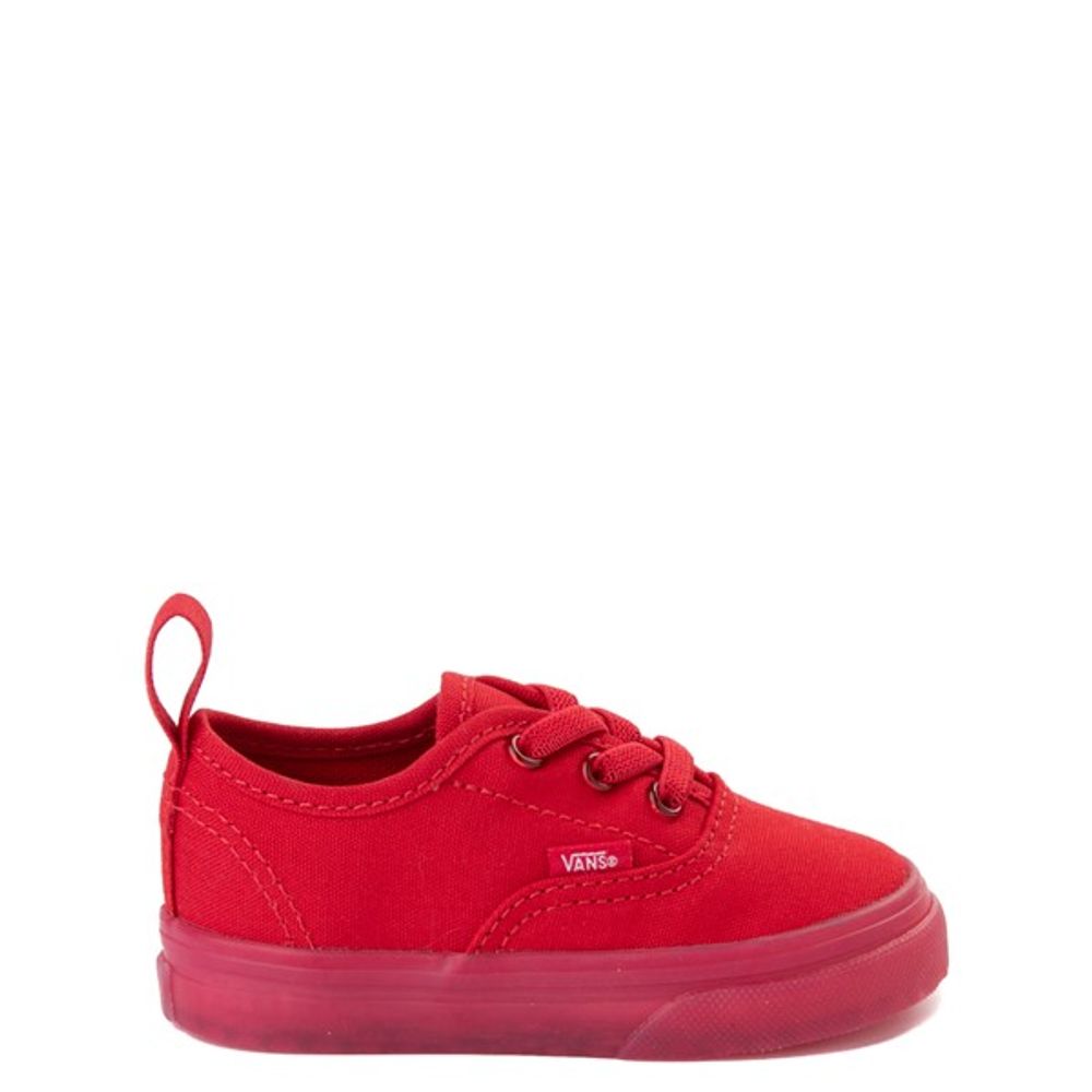 Vans red outlet toddler shoes