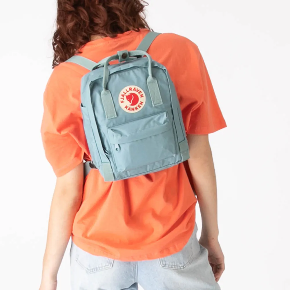 Fjallraven kanken mini backpack cheap sky blue