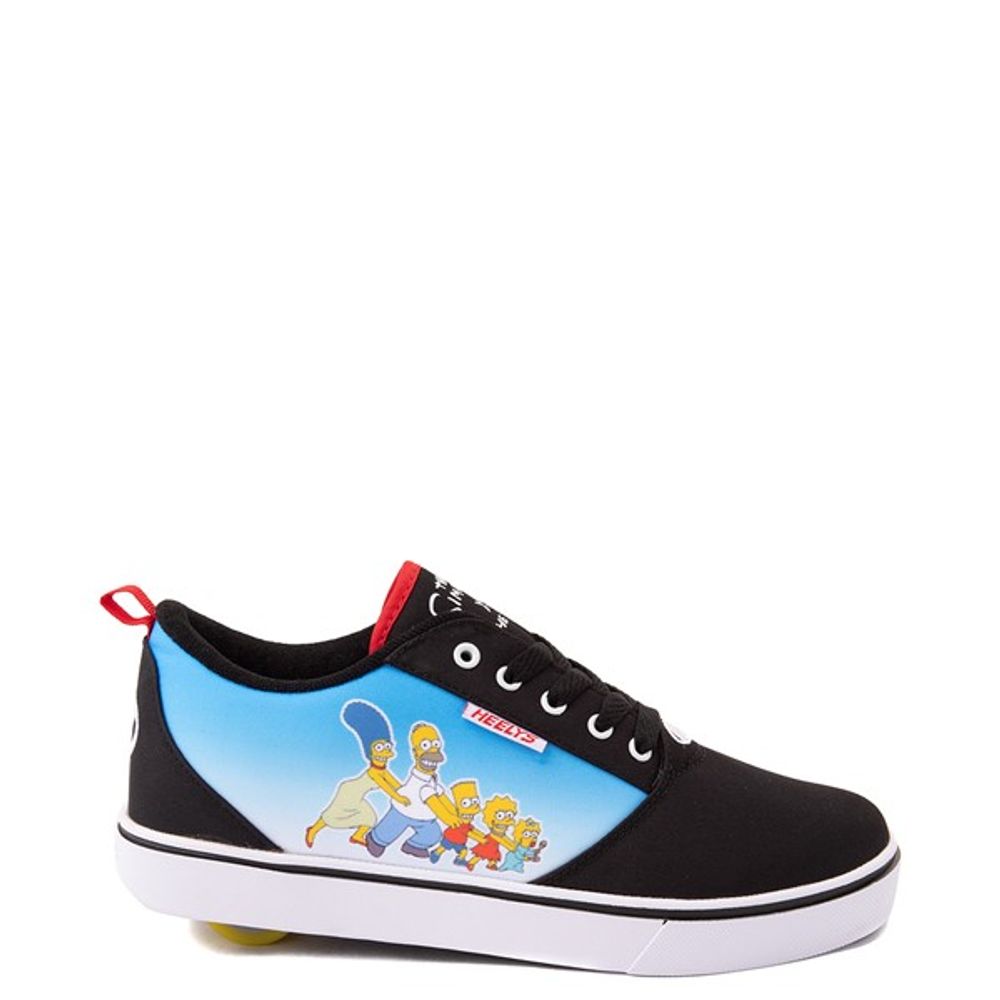 Heelys Mens Heelys x The Simpsons Pro 20 Skate Shoe Black Brazos Mall