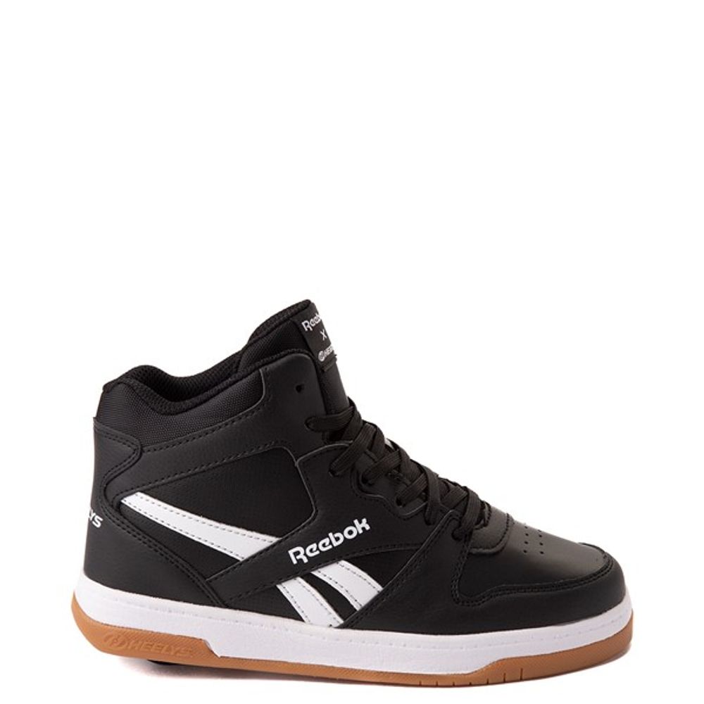 Heelys Mens Reebok x Heelys BB4500 Mid Skate Shoe Black Mall of