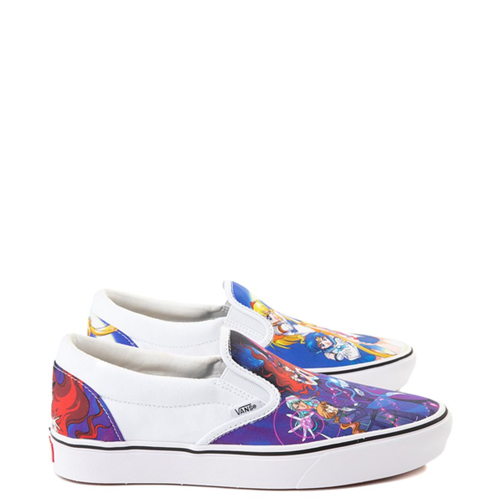 vans sailor moon slip on