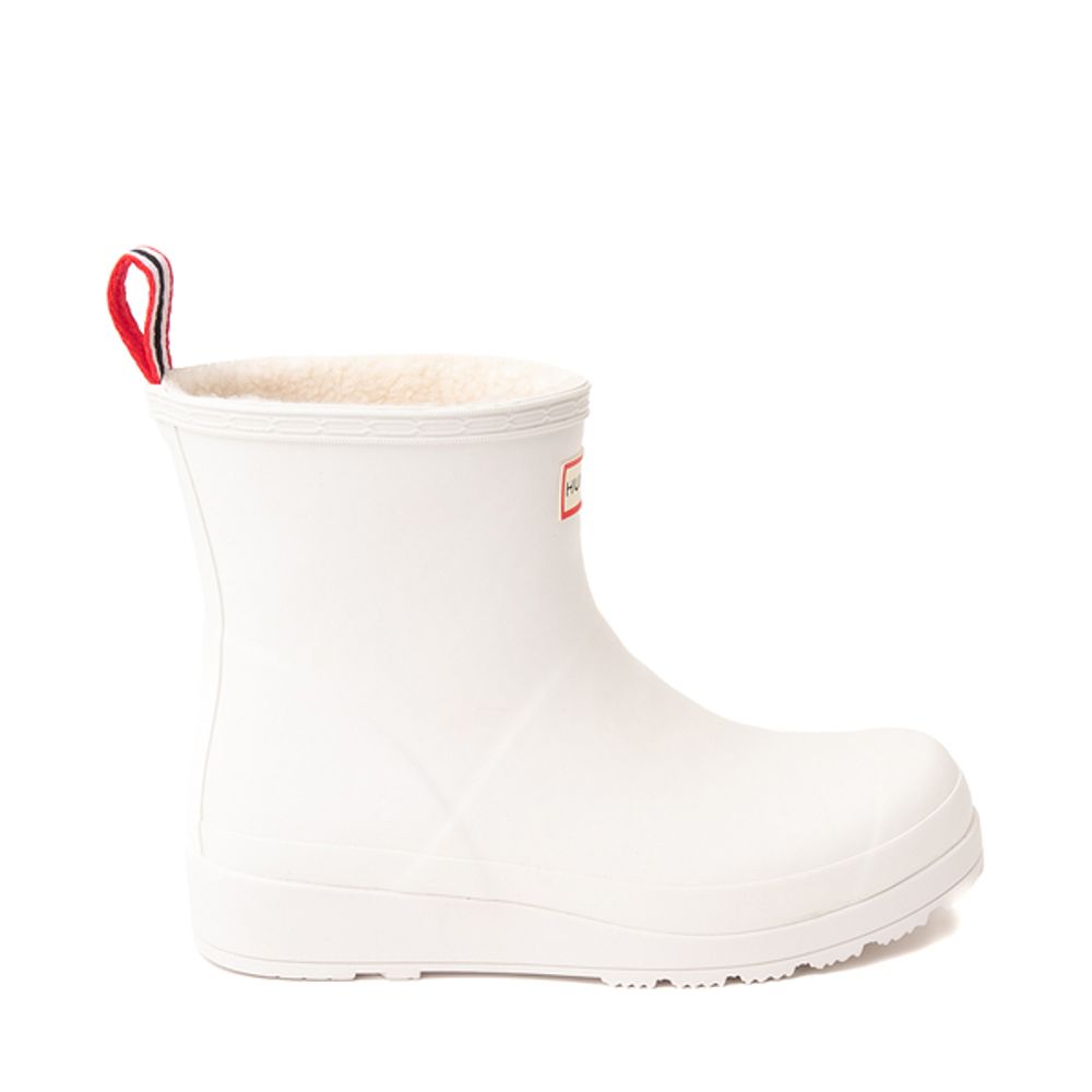 White short sales rain boots