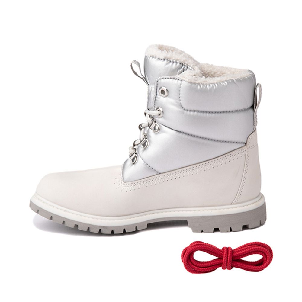 Ladies white hotsell timberland boots