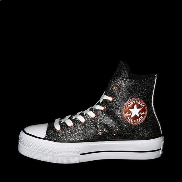 Converse deals noir strass