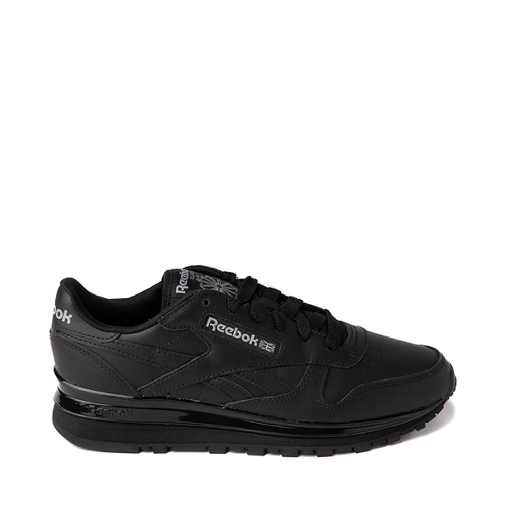 Womens reebok store classic black leather