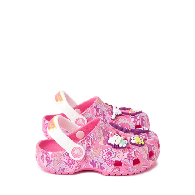 Pink best sale crocs journeys