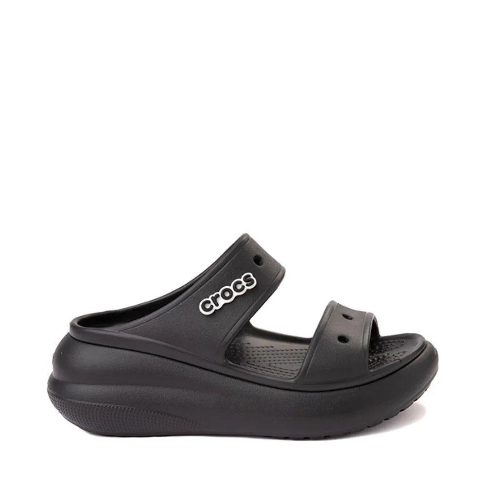 Crocs Crush Platform Sandal - Black | Hamilton Place