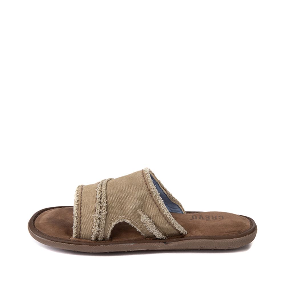 Crevo Mens Crevo Fremont II Slide Sandal Tan Mall of America