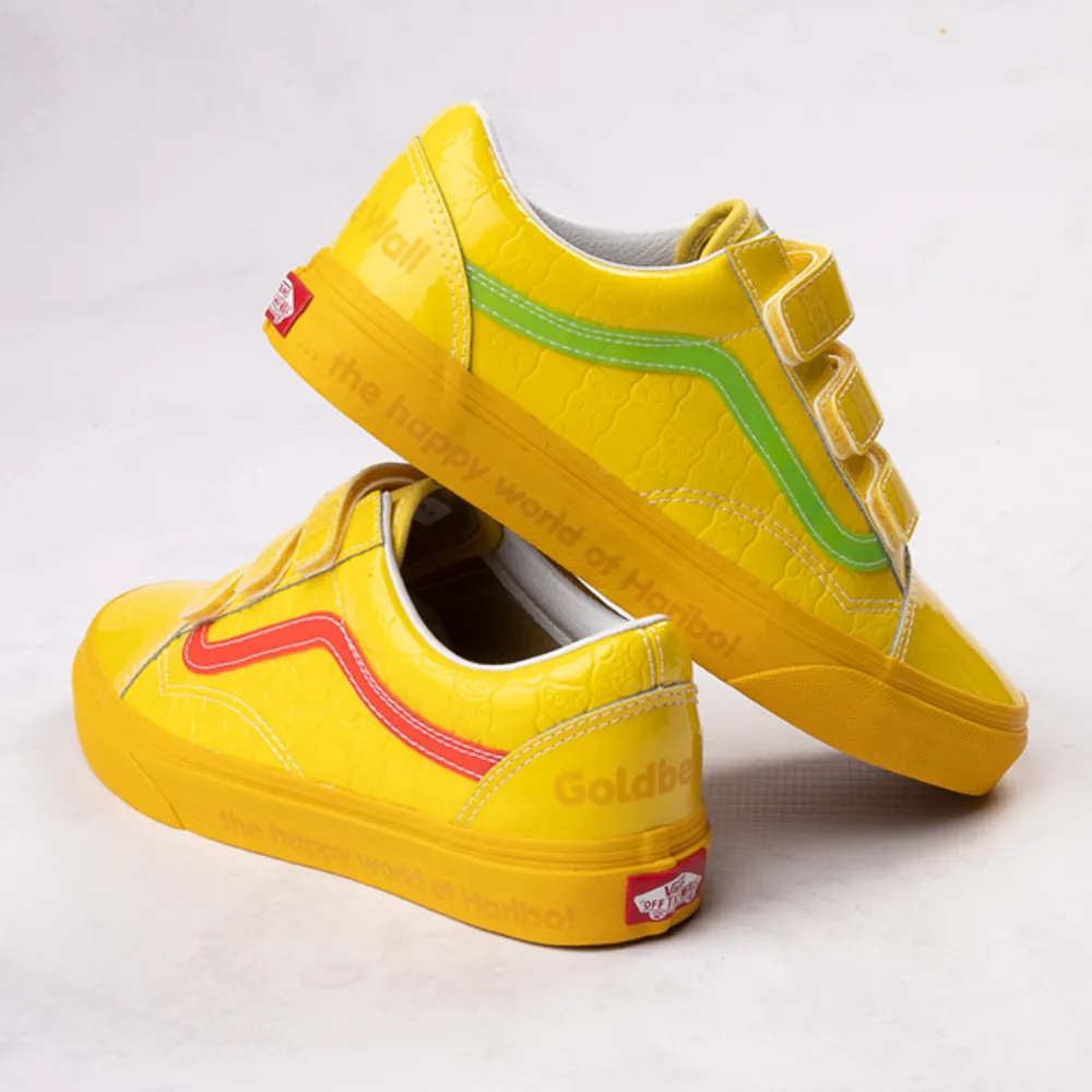 Vans old skool store skate shoe yellow