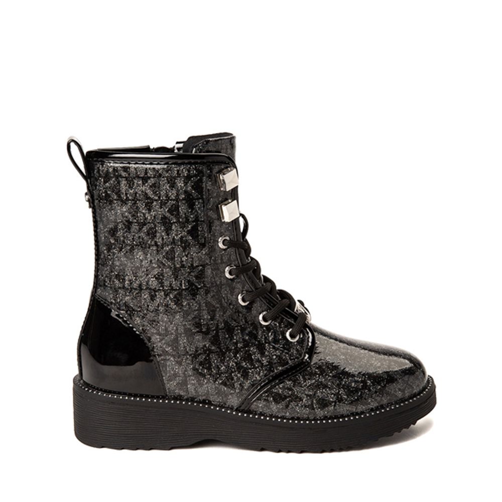 Michael kors haskell combat best sale boots black