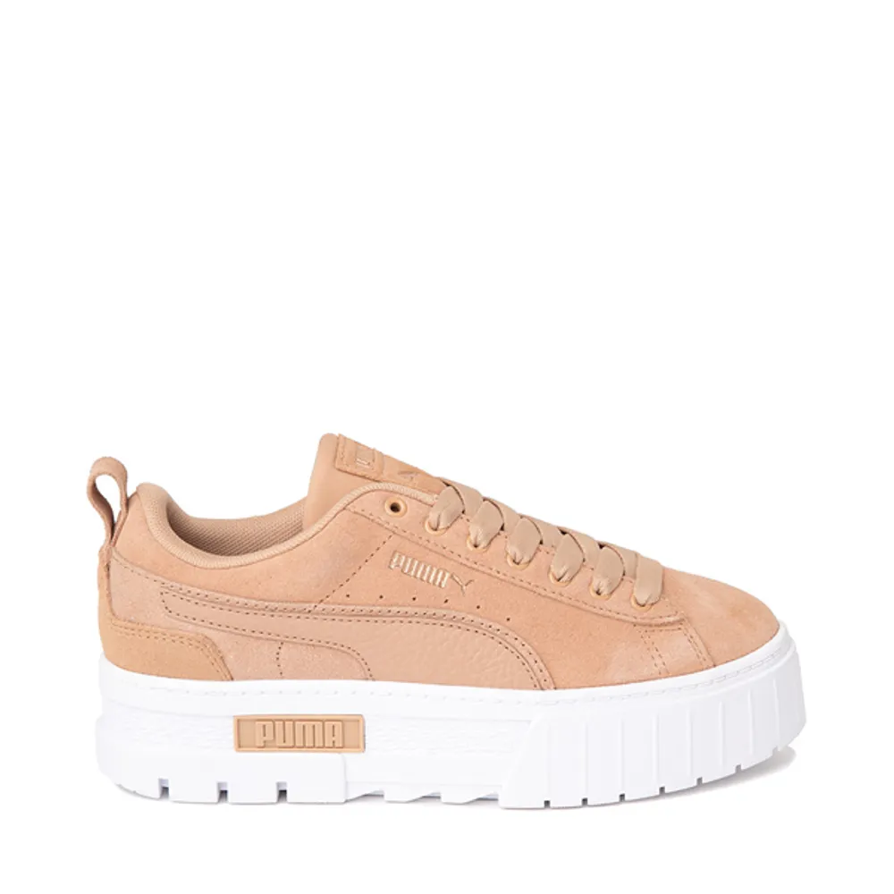 Puma suede platform tan best sale