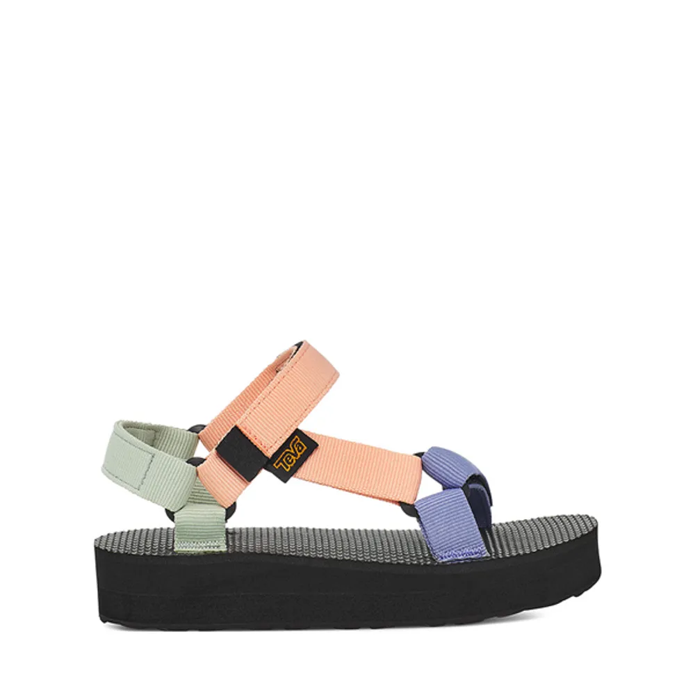 Teva Midform Universal Sandal - Little Kid / Big Rainbow Sherbet ...