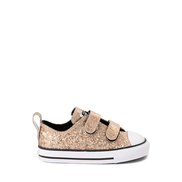 Gold on sale baby converse