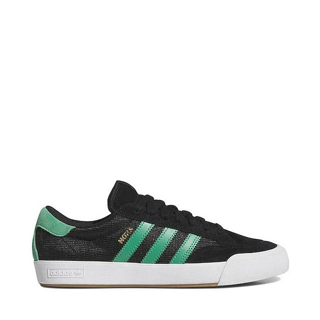 Adidas Nora Skate Shoe - Core Black / Court Green Cloud White at