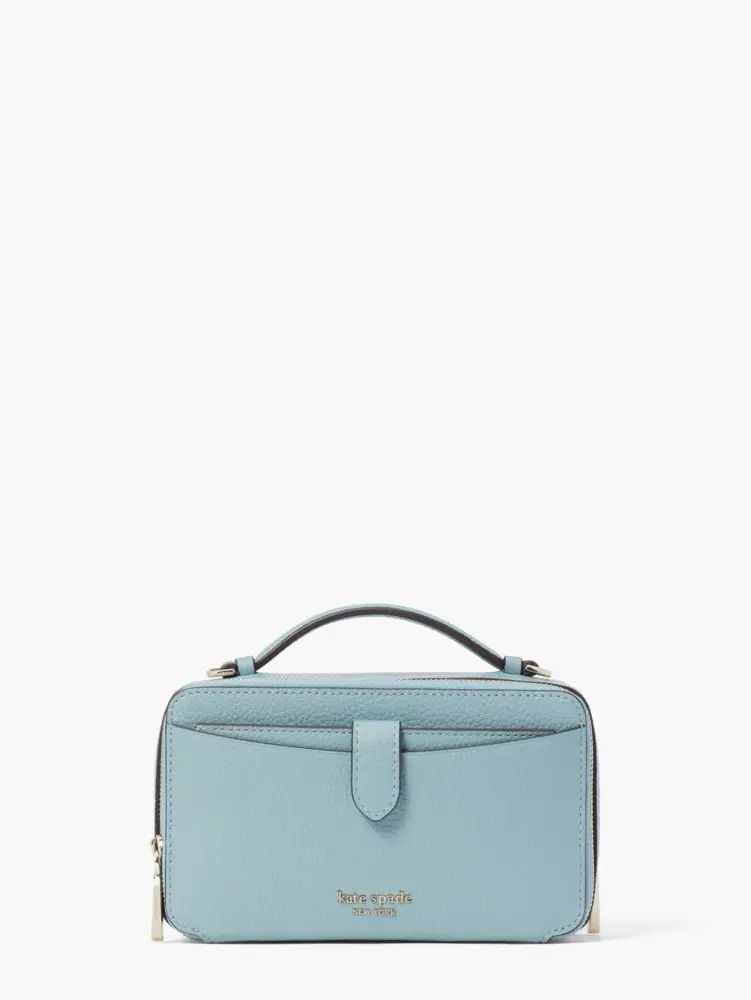 Kate double hot sale zip crossbody