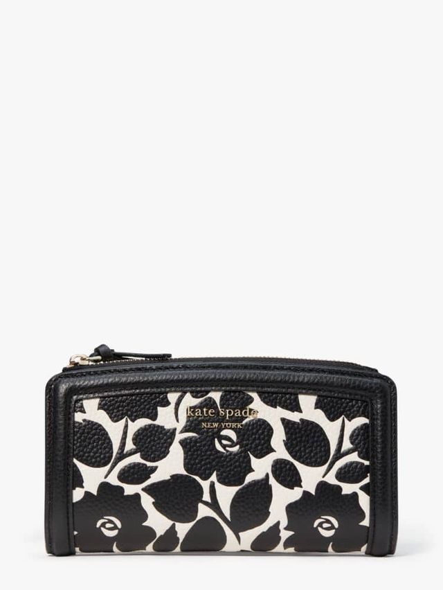 Kate Spade Knott Colorblocked Zip Slim Wallet | Metropolis at ...