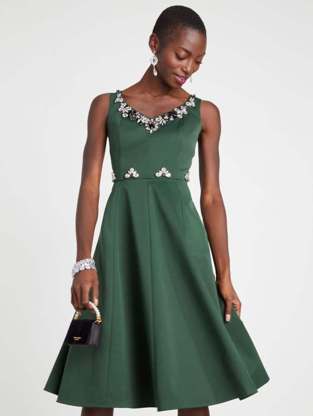 Kate spade green dress sale