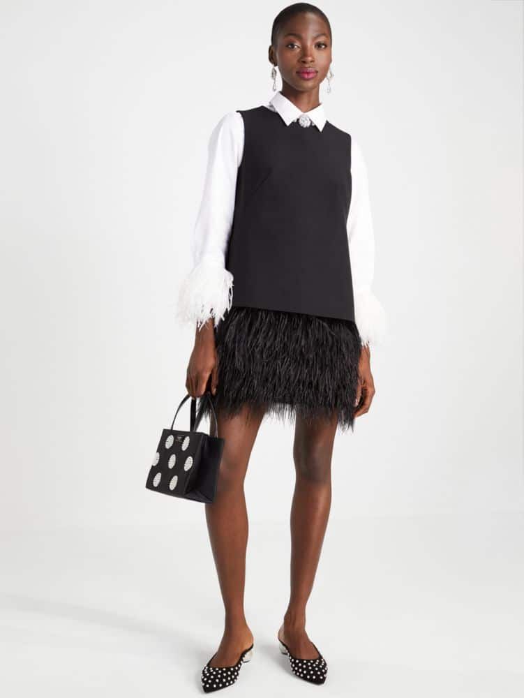 Kate spade shop feather dress